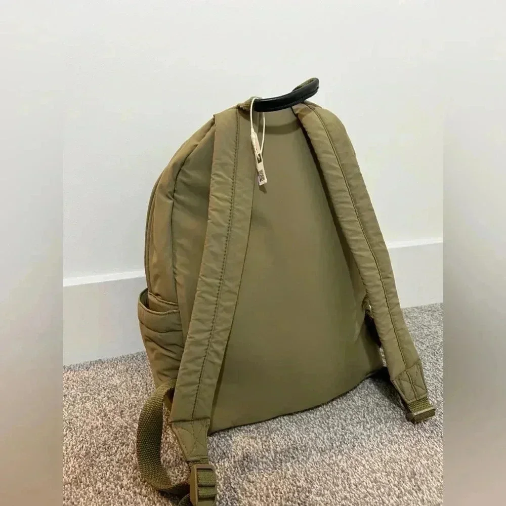 New Zara green backpack